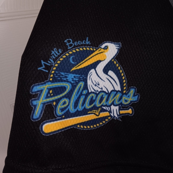 Myrtle Beach Pelicans Copa Mako Shark Game Worn Jersey - Picture 3 of 10